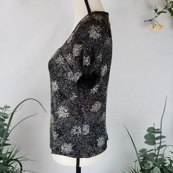 NEW!! Dress Barn Sequin Top - Picture 3 of 7